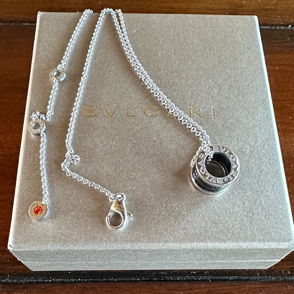 Auth. Bvlgari Silver Save the Children  Necklace - Picture 3 of 13